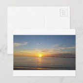 Zonsondergang op Dankzegging Feestdagenkaart (Voorkant / Achterkant)