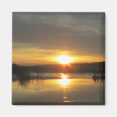 Zonsondergang op de Hudson Magneet (Voorkant)