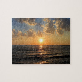 Zonsondergang op de Meerdere van het Meer - 8x10 - Legpuzzel
