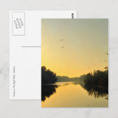 Zonsondergang op de Negril River Briefkaart (Voorkant / Achterkant)