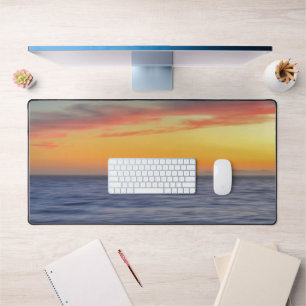 Zonsondergang op de Ocean Beach Style Desk Mat