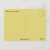 Zonsondergang op de Prairie in Omaha Nebraska Briefkaart (Achterkant)