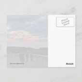 Zonsondergang op de Walkway Briefkaart (Achterkant)