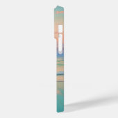 Zonsondergang op een rustig strandlandschap Case-Mate iPhone case (Achterkant / Links)