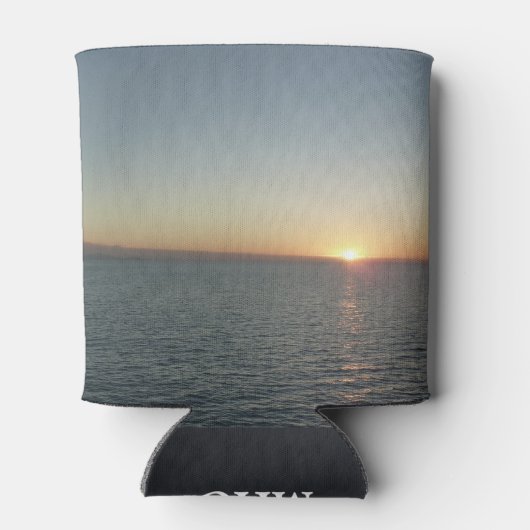 Zonsondergang op het eiland Antigua II Blikjeskoeler (Achterkant)