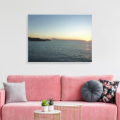 Zonsondergang op het eiland Antigua II Canvas Afdruk (Insitu (Woonkamer))