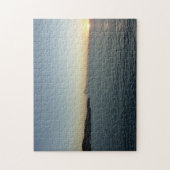 Zonsondergang op het eiland Antigua II Legpuzzel (Verticaal)