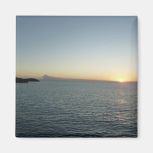 Zonsondergang op het eiland Antigua II Magneet