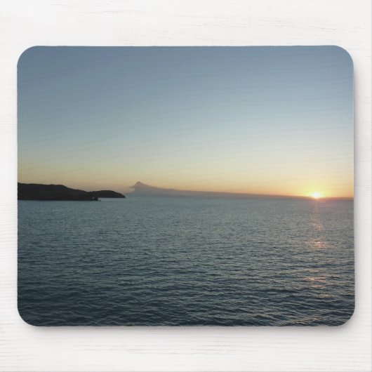 Zonsondergang op het eiland Antigua II Muismat (Voorkant)