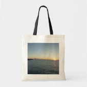 Zonsondergang op het eiland Antigua II Tote Bag (Voorkant)