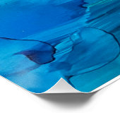 zonsondergang op het eiland perfect poster (Hoek)