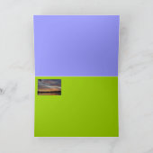 Zonsondergang op het Meer Kaart (Binnen)