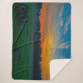 ZONSONDERGANG OP HET SLAGVELD SHERPA DEKEN (Voorkant)