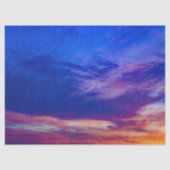 Zonsondergang op het strand 3 tissue papier (Voorkant)