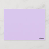 Zonsondergang op het strand briefkaart (Achterkant)