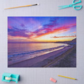 Zonsondergang op het strand Tissue Paper Tissuepapier (Craft)