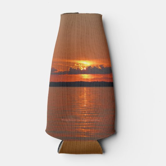 Zonsondergang op het Vermilion meer Flesjeskoeler (Voorkant)