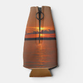 Zonsondergang op het Vermilion meer Flesjeskoeler (Achterkant)