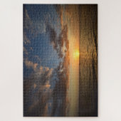 Zonsondergang op het water - 20x30 - 1014 stuks legpuzzel (Verticaal)