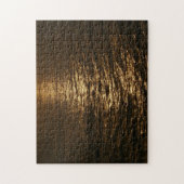 Zonsondergang op het water Abstracte Oceaan Fotogr Legpuzzel (Verticaal)