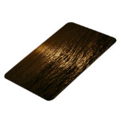 Zonsondergang op het water Abstracte Oceaan Fotogr Magneet (Linkerzijde)