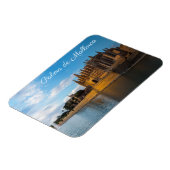 Zonsondergang op kathedraal van Palma de Mallorca  Magneet (Linkerzijde)