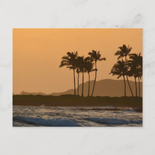 Zonsondergang op Kauai Briefkaart