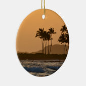 Zonsondergang op Kauai Keramisch Ornament (Rechts)