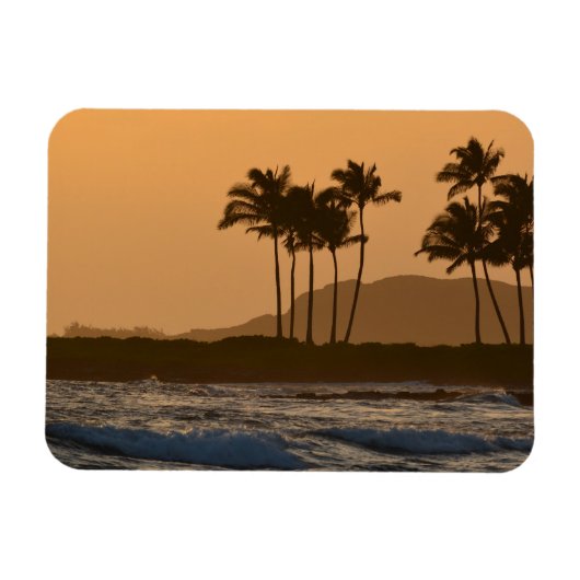 Zonsondergang op Kauai Magneet (Horizontaal)