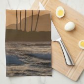 Zonsondergang op Kauai Theedoek (Quarter Fold)