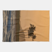 Zonsondergang op Kauai Theedoek (Horizontaal)