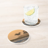 Zonsondergang op Kauai Zandsteen Onderzetter (Zijkant)