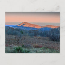 Zonsondergang op Old Rag, Virginia