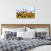 Zonsondergang op Parliament Hill - Ottawa Canvas Afdruk (Insitu (Slaapkamer))