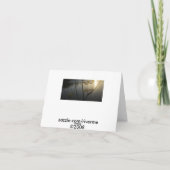 Zonsondergang op Ripples/Thinking-of-You Kaart (Achterkant)