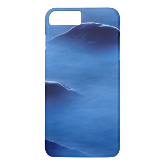 Zonsondergang op rotsen die uit schuimend water st Case-Mate iPhone case (Achterkant)