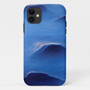 Zonsondergang op rotsen die uit schuimend water st Case-Mate iPhone case