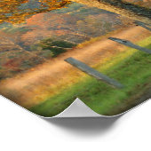 Zonsondergang op Sparks Lane Poster (Hoek)