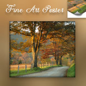 Zonsondergang op Sparks Lane Poster