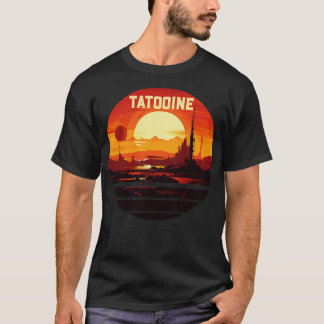 Zonsondergang op Tatooine T-shirt