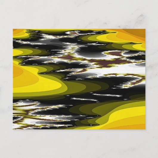 ZONSONDERGANG OP WATER BRIEFKAART (Voorkant)