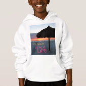 Zonsondergang op White Sand Florida Beach (Voorkant)