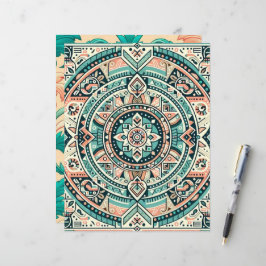 Zonsondergang op Zee Patterned Scrapbook Papier