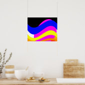 Zonsondergang op zee poster (Keuken)