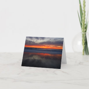 Zonsondergang op Zoute Kreek Kaart