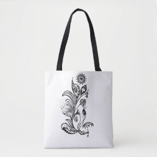 "Zonsondergang, Opkomende Vreugde Mandala Boodscha Tote Bag