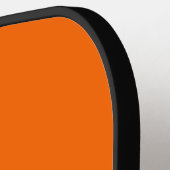 Zonsondergang Oranje Moderne Naam | Trendy minimal Pickleball Paddle (Links Detail)