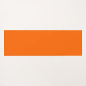 Zonsondergang Oranje Moderne Naam | Trendy minimal Yogamat (Achterkant (horizontaal))