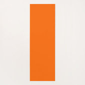 Zonsondergang Oranje Moderne Naam | Trendy minimal Yogamat (Achterkant)