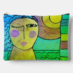 Zonsondergang Originele Abstracte kunst Etui
